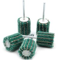 Set aus 5 Schleifbändern für effizientes und präzises Schleifen und Polieren von Stahl, Edelstahl, Aluminium, Holz oder Kunststoff mit Vlies in der Körnung 240.