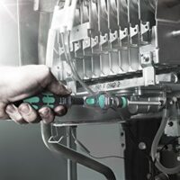 Wera 05003590001 8784 B1 Zyklop-Verbindungsteil, 3/8" - hochwertige Chrom-vanadium-Beschichtung für schnellen Austausch und minimiertes Beschädigungsrisiko.