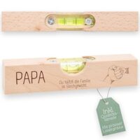Abenteuernah Wasserwaage als Geschenk für Männer, 40. Geburtstag Mann, praktisches Werkzeug und liebevolles Geschenk für Papa.