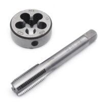 2 Stück M14 X 1,5 mm Gewindebohrer Runde Zähne Set aus hochwertigem Material für verschiedene Anwendungen wie Bohrmaschinen, Gewindeschneiden und Drehautomaten.