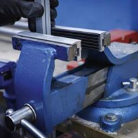 Schraubstock-Schutzbacken aus Aluminium für empfindliche Werkstücke, Breite 100 mm, Magnet, Schonbacken