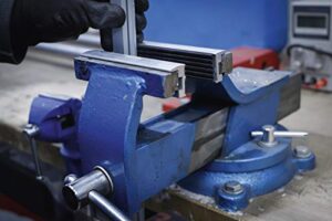 Schraubstock-Schutzbacken aus Aluminium für empfindliche Werkstücke, Breite 100 mm, Magnet, Schonbacken
