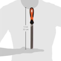 Hochwertige Oberg Feile in Bastard Cut, 200mm lang, ideal für Heimwerker und Profis