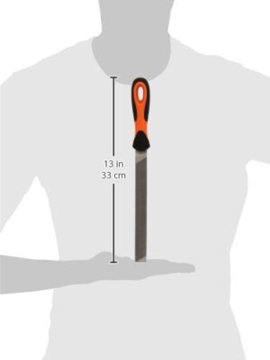Hochwertige Oberg Feile in Bastard Cut, 200mm lang, ideal für Heimwerker und Profis