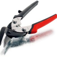 Bessey Tijer chapa D15AL 180mm - Werkzeug für gerade und Figurenschnitte, ergonomischer Griff, rechts- oder linksschneidend