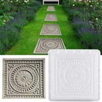 Betonform für Gehwege, Pflaster und Trittsteine - Gartenpflaster, Rasenpflaster, Auffahrt, Walkway, Betonpflaster
