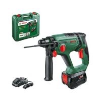 Bosch Akku-Bohrhammer UniversalHammer 18V mit Akku und Ladegerät für Bohren, Hammerbohren, Meißeln und Schrauben in einem Koffer