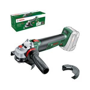 Bosch Akku-Kompakt-Winkelschleifer AdvancedGrind 18V-80 ohne Akku zum Schleifen und Trennen in verschiedenen Materialien