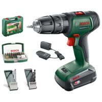 Bosch Akku Schlagbohrschrauber UniversalImpact 18V, 1 Akku, 18 Volt System, im Koffer - Amazon Edition