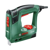 Bosch Elektrotacker PTK 14 EDT, 220 Volt, Karton - professioneller Einsetzer für Holz mit DuoTac-System und Push + Release-System