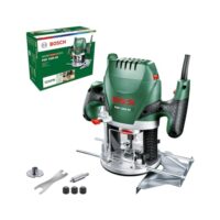 Bosch Oberfräse POF 1200 AE, hochleistungs-fähige Fräse für professionelle Ergebnisse, 1200 Watt im Karton