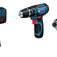 Bosch Professional 12V-Akku-Bohrschrauber-Schlagschrauber-Kombination, inkl. 2x2,0Ah Akku und Ladegerät