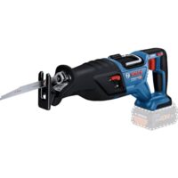 Bosch Professional 18V System BITURBO Akku Säbelsäge GSA 18V-28 mit L-BOXX, ohne Akku und Ladegerät, kabellose Schnittleistung und werkzeugloses Einführen des Sägeblatts