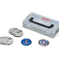 Bosch Professional 9-teiliges Disc Set in mini L-Boxx für GWS-12V Winkelschleifer