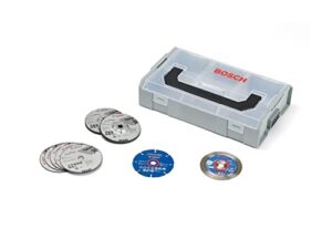 Bosch Professional 9-teiliges Disc Set in mini L-Boxx für GWS-12V Winkelschleifer