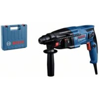 Bosch Professional Bohrhammer GBH 2-21 mit SDS plus, Zusatzhandgriff, Maschinentuch und Tiefenanschlag