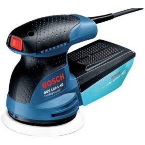 Bosch Professional Exzenterschleifer GEX 125-1 AE, 125 mm Schleifteller, 250 Watt