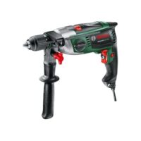 Bosch Schlagbohrmaschine AdvancedImpact 900 mit Zusatzhandgriff und Tiefenanschlag, 900 Watt Leistung, perfekt für Bohr- und Schlagschraubearbeiten