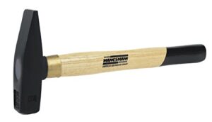 Hochwertiger Schlosserhammer von Brüder Mannesmann mit 300 g schwerem Hammerkopf und ergonomischem Griff für effektive Bearbeitung von Metall, Holz und anderen Materialien.