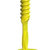 Nivelliersystem zum Verlegen von Wand/Bodenfliesen, Fliesenverlegehilfe ohne Fliesenkeile, Brunoplast NIVIFIX 250x Gewindelaschen PRO für 2 mm Fugen, professionelles Werkzeug für Fliesenlegung, perfekte Fugen ohne Höhenunterschiede