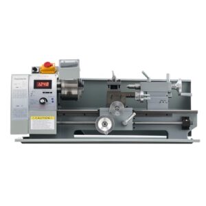 Mini-Tisch-Metalldrehmaschine 750W Drehmaschine Tischdrehmaschine für Heimwerker Holz und Metallbearbeitung