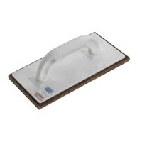 Connex COX781338 Reibebrett Kunststoff 14 x 28 cm mit Filz 10 mm für Heimwerker-Aufgaben, hochwertige Oberflächengestaltung