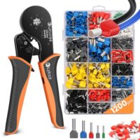 Crimpzange Set Lytool Aderendhülsenzange Crimp Zange Sechskant Presszange für Isolierte Unisolierte Crimpverbinder