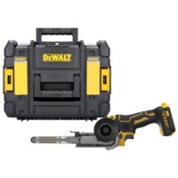 Die DEWALT Akku-Bandfeile DCM200NT 18 Volt ist ein hochwertiges Werkzeug für Heimwerker und Fachleute. Mit ihrer leistungsstarken Motoren und ihrem komfortablen Design ermöglicht sie eine effiziente Arbeit an verschiedenen Projekten.