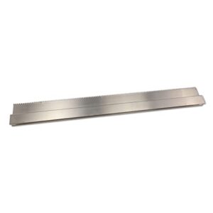DEWEPRO H-Profil Aluminium Kartätsche mit Dreieckzahnung, Setzlatte 150cm für Wand- und Bodenputzen