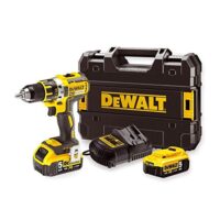Dewalt 18 Volt 2-Gang Akku Bohrschrauber DCD791P2 mit bürstenlosem Motor und Vollmetallgetriebe, ideal für Heimwerker und Handwerker