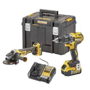 Dewalt DCK2020P2T-QW Akku-Werkzeugset mit Bohrer und Kreissäge