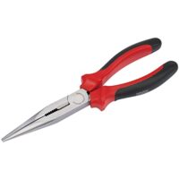 Draper Redline 68300 Spitzzange mit Softgriff, hochbeanspruchbar, 200 mm - Heimwerker-Zange mit präziser Arbeit und langen Lebensdauer