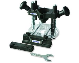 Dremel 335-01 Drehwerkzeug Tauchfräsenaufsatz, kompakt & leicht für leichte Routing-Projekte, perfekt für Holzbearbeitung & Einlegerarbeiten