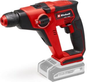 Komfortabler Bohrhammer mit hohem Drehmoment, Einhell Akku-Bohrhammer TE-HD 18/12 Li-Solo Power X-Change (Lithium-Ionen, 18 V, 1,3 J, Bohrleistung in Beton 12 mm, SDS-plus-Aufnahme, LED-Licht, ohne Akku und Ladegerät)