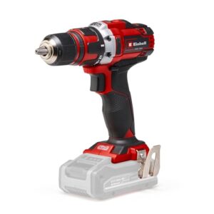 Einhell Akku-Bohrschrauber TE-CD 18/40 Li-Solo Power X-Change - Lithium-Ionen, 18 V, 40 Nm max. Drehmoment auf 21 Stufen, 2-Gang-Getriebe zum Bohren + Schrauben, Drehzahl-Elektronik, LED-Licht