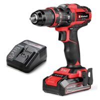 Einhell Akku-Schlagbohrschrauber TE-CD 18/44 Li-i mit Power X-Change, 2,5 Ah Akku und Ladegerät für Bohren und Schrauben in verschiedenen Materialien