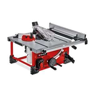 Einhell Akku-Tischkreissäge TE-TS 36/210 Li-Solo Power X-Change (36 V, 70 mm Schnitthöhe, Ø 210 mm Sägeblatt, Tischverbreiterung, Winkelanschlag, Parallelanschlag, ohne Akku)