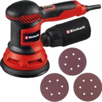 Einhell Exzenterschleifer TC-RS 425 E, leistungsstarkes Werkzeug für Holz, Holzwerkstoffe und lackierte Flächen, mit Schwingzahl bis zu 26.000 Umdrehungen pro Minute