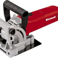 Einhell Flachdübelfräse TC-BJ 900, hochwertiges Werkzeug für Stoß- und Kastenverbindungen, 860 Watt, 14 mm Breite, Höheneinstellung und Staubfangsack