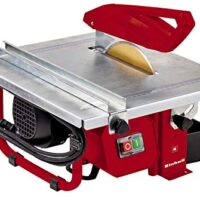 Einhell Fliesenschneidmaschine TC-TC 618, hochwertige Maschine für den exakten Zuschnitt von Wand- und Bodenfliesen mit Diamanttrennscheibe und stufenlos neigbarem Arbeitsplatz.