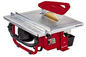 Einhell Fliesenschneidmaschine TC-TC 618, hochwertige Maschine für den exakten Zuschnitt von Wand- und Bodenfliesen mit Diamanttrennscheibe und stufenlos neigbarem Arbeitsplatz.