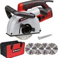 Einhell Mauernutfräse TE-MA 1700, leistungsfähige Werkzeug für Heimwerken, 1.700 Watt, 7.000 Umdrehungen pro Minute, Schnittbreite bis 38 mm, Schnitttiefe bis 40 mm, Softstart und Überlastschutz