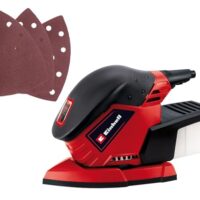 Multischleifer für Heimwerkerarbeiten, 130 Watt, Schwingkreis-Ø 2 mm, Staubfangbox und 3x Schleifpapier, Einhell Produkt