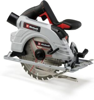 Einhell Professional Akku-Handkreissäge mit Brushless-Motor und werkzeugloser Einstellung für eine effiziente und saubere Arbeitsplatz