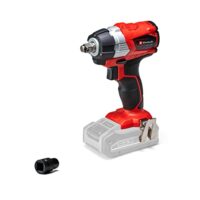 Ein Einhell Professional Akku Schlagschrauber für 18 Volt, mit einem hohen Drehmoment von 215 Nm und Brushless-Motor. Ideal für schnelle Schraubarbeiten.