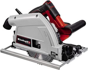 Einhell Tauchsäge TE-PS 165 mit hochwertigem Hartmetall-Sägeblatt und werkzeugloser Einstellung für Schnitttiefe und Neigungswinkel
