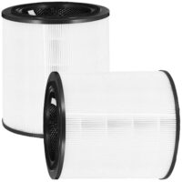 Ersatzfilter für Bosch Air 4000 Luftreiniger, H13 True HEPA mit Hocheffizienter Aktivkohle und Vorfilter, 2 Stück
