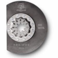Fein HSS Sägeblatt segmentiert für Bleche bis 1 mm, Kunststoff, Holz und andere Materialien - Hochwertiges Sägeblatt mit Metall-Verzahnung und Starlock-Aufnahme