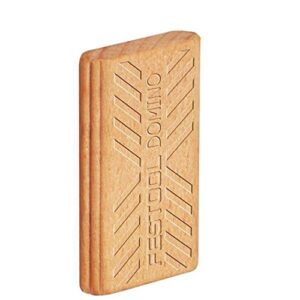 Hochwertiges Werkzeug zum Erstellen von Verbindungen in Holz, Festool Domino Dübel Buche D 5x30/300 BU