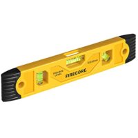 Firecore Wasserwaage 230mm mit Magnet, Torpedo Level mit 3 Bubble Spirit Level 45°, 90° & 180° - Produktabbildung für Messungen und Nivellierarbeiten
